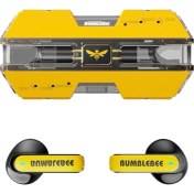 Resim Jingyi Disney Marvel Kablosuz Bluetooth Kulaklık Hıfı Stereo Ses Bumblebee Kulaklık Oyun Kulaklığı Uzun Pil Ömrü Düşük Gecikme (Yurt Dışından) 