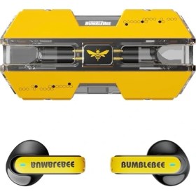 Resim Jingyi Disney Marvel Kablosuz Bluetooth Kulaklık Hıfı Stereo Ses Bumblebee Kulaklık Oyun Kulaklığı Uzun Pil Ömrü Düşük Gecikme (Yurt Dışından) 