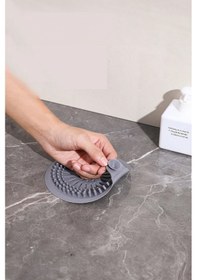 Resim Thentech Süzgeç Su Kanallı Lavabo Giderlerine Giden Yemek Artıklarını Önleyici Diğer 