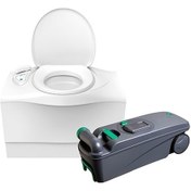 Resim Thetford C402x Karavanlar İçin Kasetli Tuvalet Sağ 