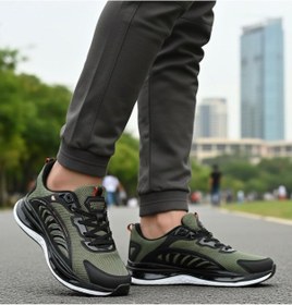 Resim Wickers 2733 Erkek Haki Su Geçirmez Erkek Spor Ayakkabısı 