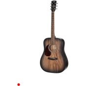 Resim MarkEntegra Akustik Gitar - Maun Gövdeli, M Siyah Kaplama 