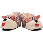 Resim Pembe-bej Kadın Panduf Köpekli Panduf G Pembe-bej Bej - Pembe 