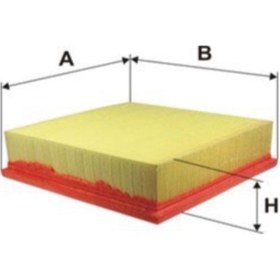 Resim Esse Oto W124-201 M602td 86-63 Hava Filtresi Fltap034 A6020940404 