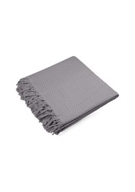 Resim Fialka Waffle Tek Pike Gri Çift Kişilik Gri 