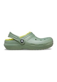 Resim Crocs Classic Lined Clog T Çocuk Terlik - Kaktüs Yeşili Yeşil 