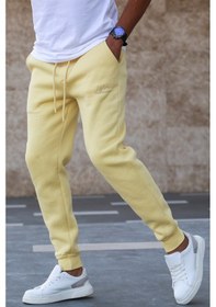 Resim Madmext Sarı Basic Eşofman 5433 Sarı 