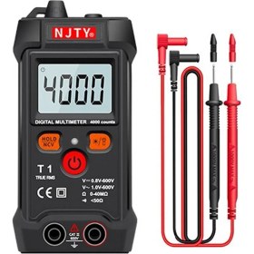 Resim Normadia T1 Dijital Multimetre True Rms Ncv 600V Mini Cep El Tipi Voltmetre 