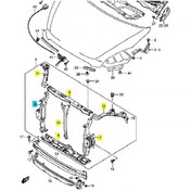 Resim Suzuki Splash Ön Panel Yan Parça Sağ 58110-51k00-000 