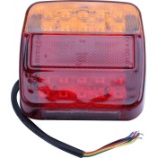 Resim 2 x 12V LED Arka Işıklar Durma Göstergesi Tekne Araba Römorku Kamyonu Su Geçirmez Sinyal (Yurt Dışından) 
