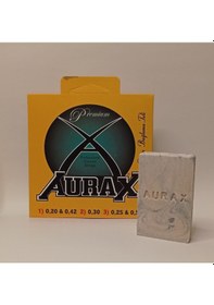 Resim Aurax Ax-20-s Uzun Sap Bağlama Teli Profesyonel 0.20 Sabun Hediyeli 
