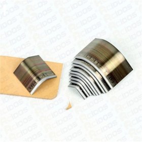 Resim srtfootcare Farklı Açılarda Deri Köşesi Düzeltme Bıçağı Seti Deri El Aleti 