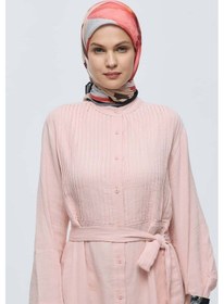 Resim Moda Kaşmir Lavendi Desen Bambu Eşarp Siyah-samyeli 