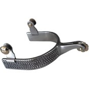 Resim Suntek 2 Parça At Mahmuzu Premium Batı Kovboy Binicilik Gümüş 