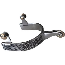 Resim Suntek 2 Parça At Mahmuzu Premium Batı Kovboy Binicilik Gümüş 