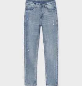 Resim Mayoral Erkek Çocuk Denim Pantolon 6565 Mavi 