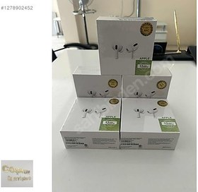 Resim AİRPODS PRO SIFIR KAPALI KUTU 