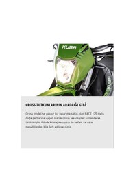 Resim Kuba Race125 Cross Motosiklet 