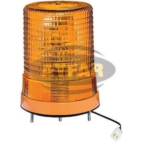 Resim AYFAR TR512 DONER TRAFİK İKAZ LAMBASI SARI 12V E BELGELİ 