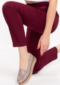 Resim Elile Shoes Hakiki Deri Mantar Taban Büyük Numara Kadın Oxford Ayakkabı 41-42 Numara 