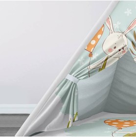Resim instababyrooms Çocuk Oyun Çadırı Tavşan Dijital Baskılı 