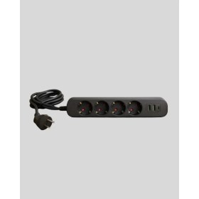 Resim Elektronikçim Akıllı Akım Dengelemeli 4’lü Çoklu Priz Type-C ve USB Çıkışlı 