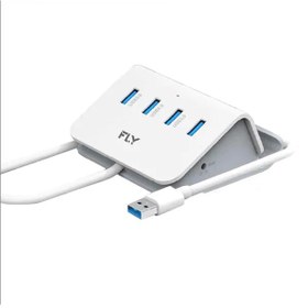 Resim FLY 3408-01 4 USB PORTLU 1 TYPE-C HUB 