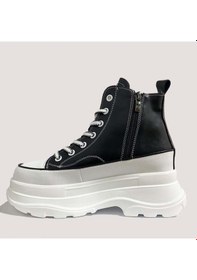 Resim Guja 24k345-4 Yüksek Taban Hafif Kadın Sneakers Bot Siyah 