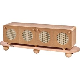 Resim Masifart Novella Hasırlı 190 Lık Yuvarlak Konsol Cilasız Ham Diğer 