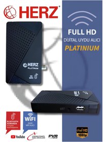 Resim Class Herz Platinium Full Hd Uydu Alıcısı Bluetooth HDMI USB Wifi 
