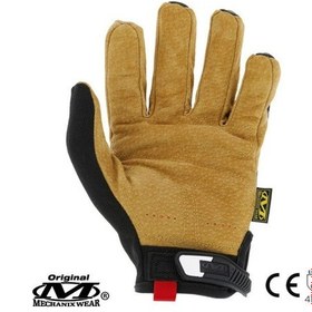 Resim Mechanix Wear® M-Pact Durahide Leather Deri Eldiven (Siyah/Kahve) Siyah - Kahverengi 