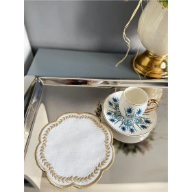 Resim Storemax Yaprak Model Kokteyl Peçete Tekli 