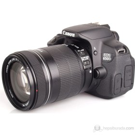 Resim Canon EOS 650D 18-135MM IS STM 18MP 3.0" LCD SLR Fotoğraf Makinesi (Dokunmatik Ekran) 