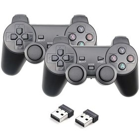 Resim 2pcs-kablosuz Gamepad Android Telefon/pc/ps3/tv Kutusu 2.4g Joystick Oyun Denetleyicisi Süper Konsol X Oyun Aksesuarları 