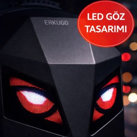 Resim MEDUSHOP LED Gözlü Sert Kabuk Motosiklet Sırt Çantası – Laptop Uyumlu, Darbeye Dayanıklı 