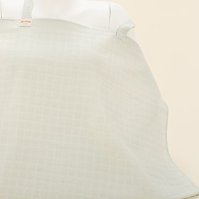 Resim Çift Katlı Muslin Emzirme Önlüğü - Mint Müslin 