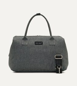 Resim Noven Gri Kumaş Bebek Çantası 