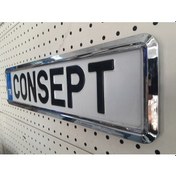 Resim Nikelaj Plakalık 2Adet Yeni Nesil Plakalık Krom Plakalık 299691617 