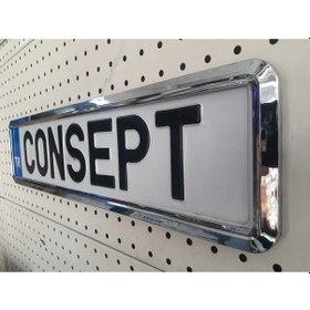 Resim Nikelaj Plakalık 2Adet Yeni Nesil Plakalık Krom Plakalık 299691617 