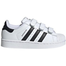 Resim adidas Çocuk Beyaz Sneaker Superstar Iı Cf C Jı3988 