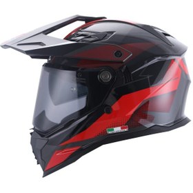 Resim SWAY SW X65 BLOCK Red Adventure Kask 