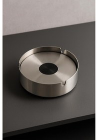 Resim Paslanmaz Çelik Kapaklı Küllük 10 Cm 