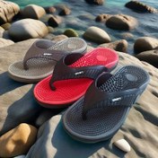 Resim Erkek Moda Masaj Tabanlı Terlikler, Hafif Erkek Ev Ayakkabıları, Klipsli Flip Floplar, Yazlık Plaj Terlikleri, İç Mekan Terlikleri - Hem Erkeklere Hem Kadınlara Uygun 