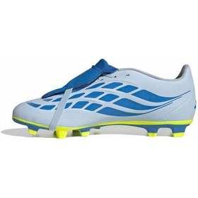 Resim Adidas Predator Club Fold-Over Tongue FG/MG (JS0347) | Mavi - Sarı 