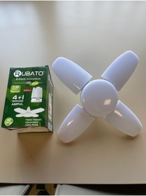 Resim RUBATO 4+1 Pervane Ampul %90 Enerji Tasarruflu Ampul 60 Watt 3 Adet 