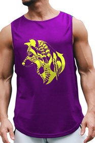 Resim BLUU Mandalaw Kolsuz Sporcu T-shirt Tank Top Spor Atlet 