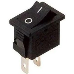 Resim On-Off Düğme 2 Pin Çıt Çıt Anahtar 