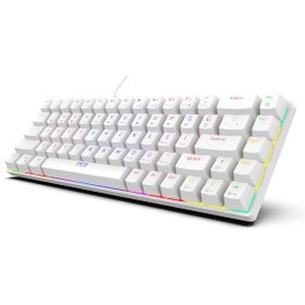 Resim Inca IKG-453 Empousa Kırmızı Switch Kablolu Mekanik Q Klavye 