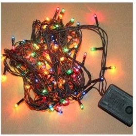 Resim Genel Markalar Yılbaşı Çam Ağacı 100 Led Pirinç Rengarenk Işık 5 Metre Kumandalı 