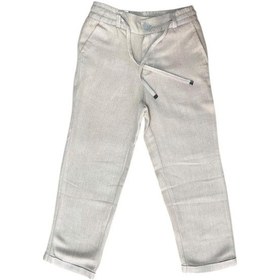 Resim Keten Pantolon Bej 